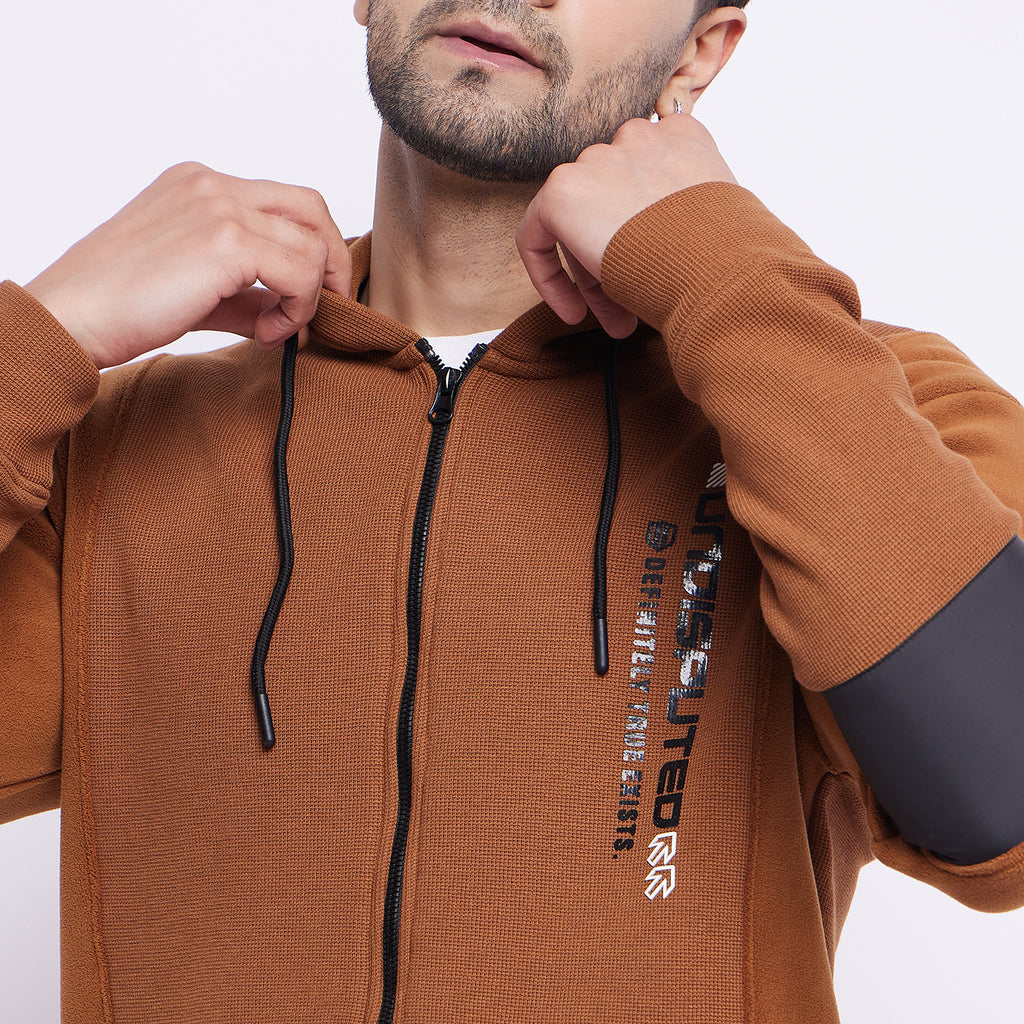 Duke Urban Men Zipper Hooded Sweatshirt (LF6320S)