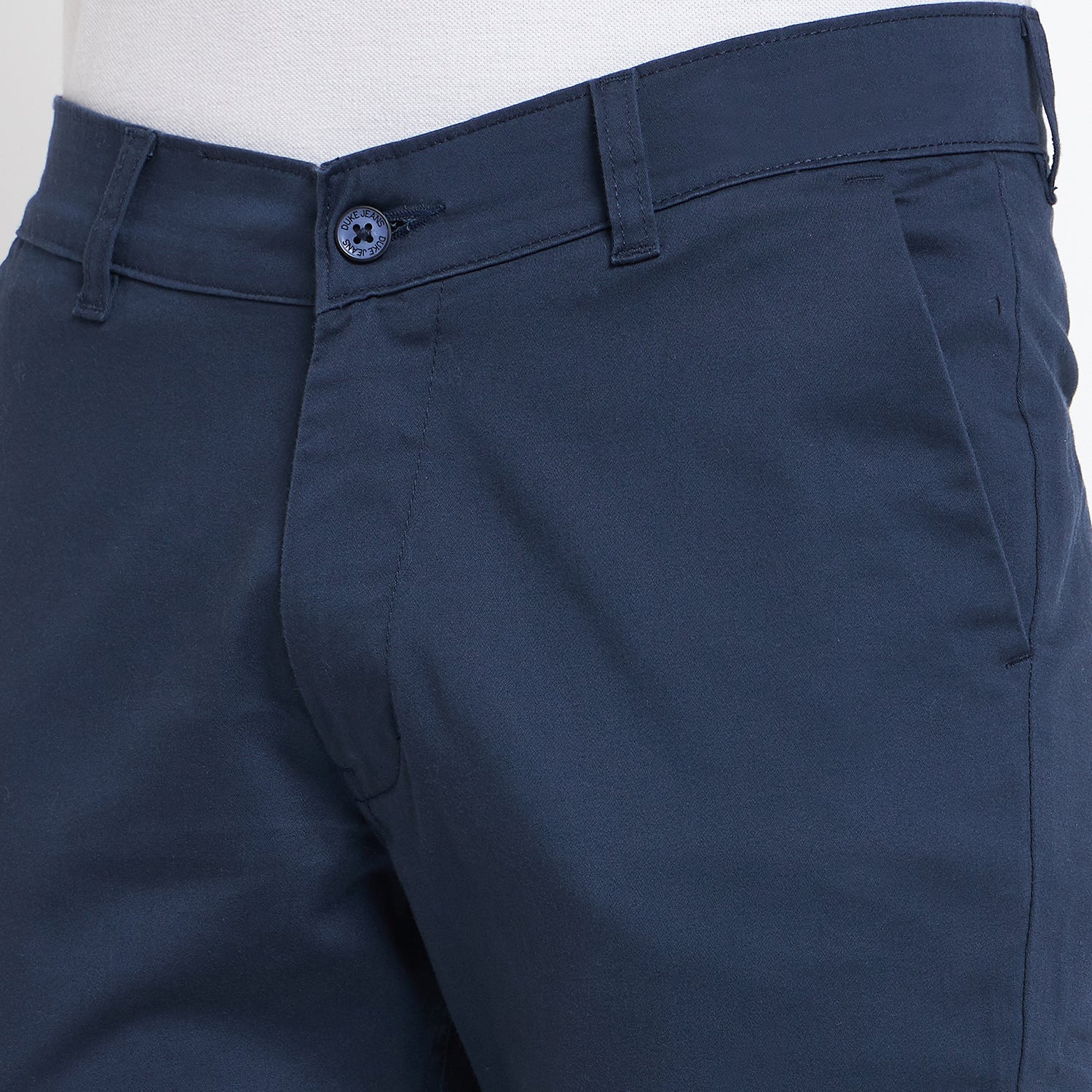 Duke Stardust Men Solid Chinos Trousers (SDT4512)