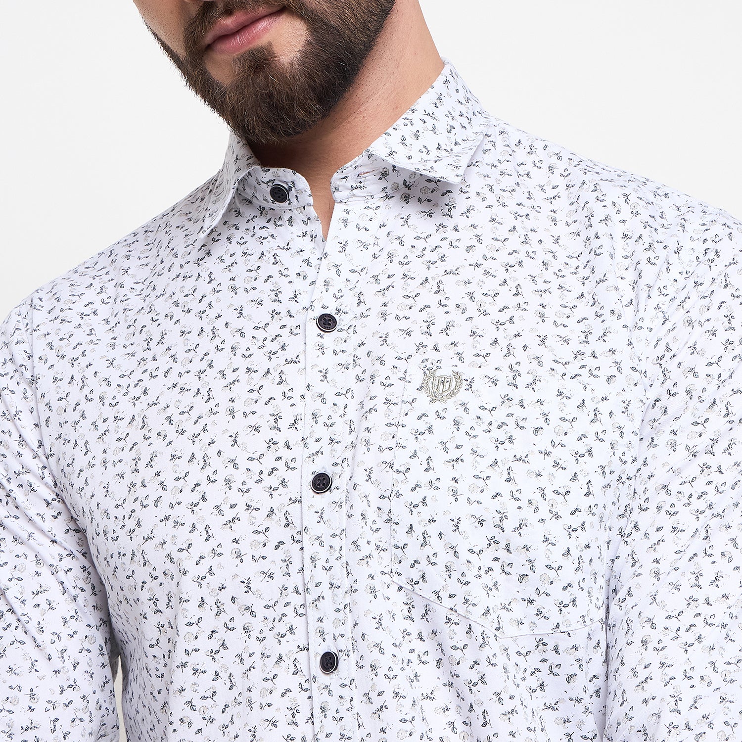 Duke Urban Men Full Sleeve Cotton Shirt (SDO6PRTT)