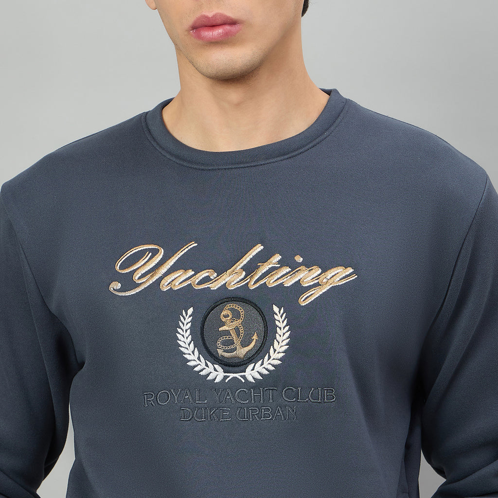Duke Urban Men Round Neck Full Sleeve Regular Sweatshirt (LF6496)