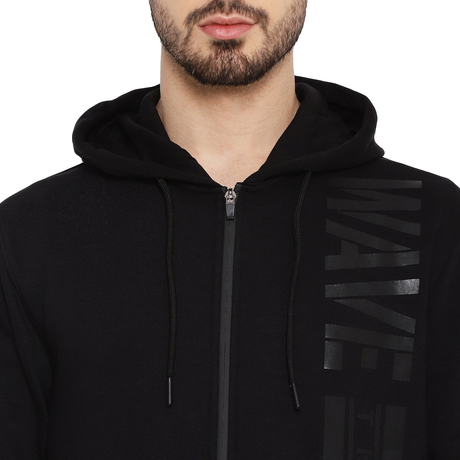Duke Urban Men Hooded Zipper Sweatshirt (LF6133S)