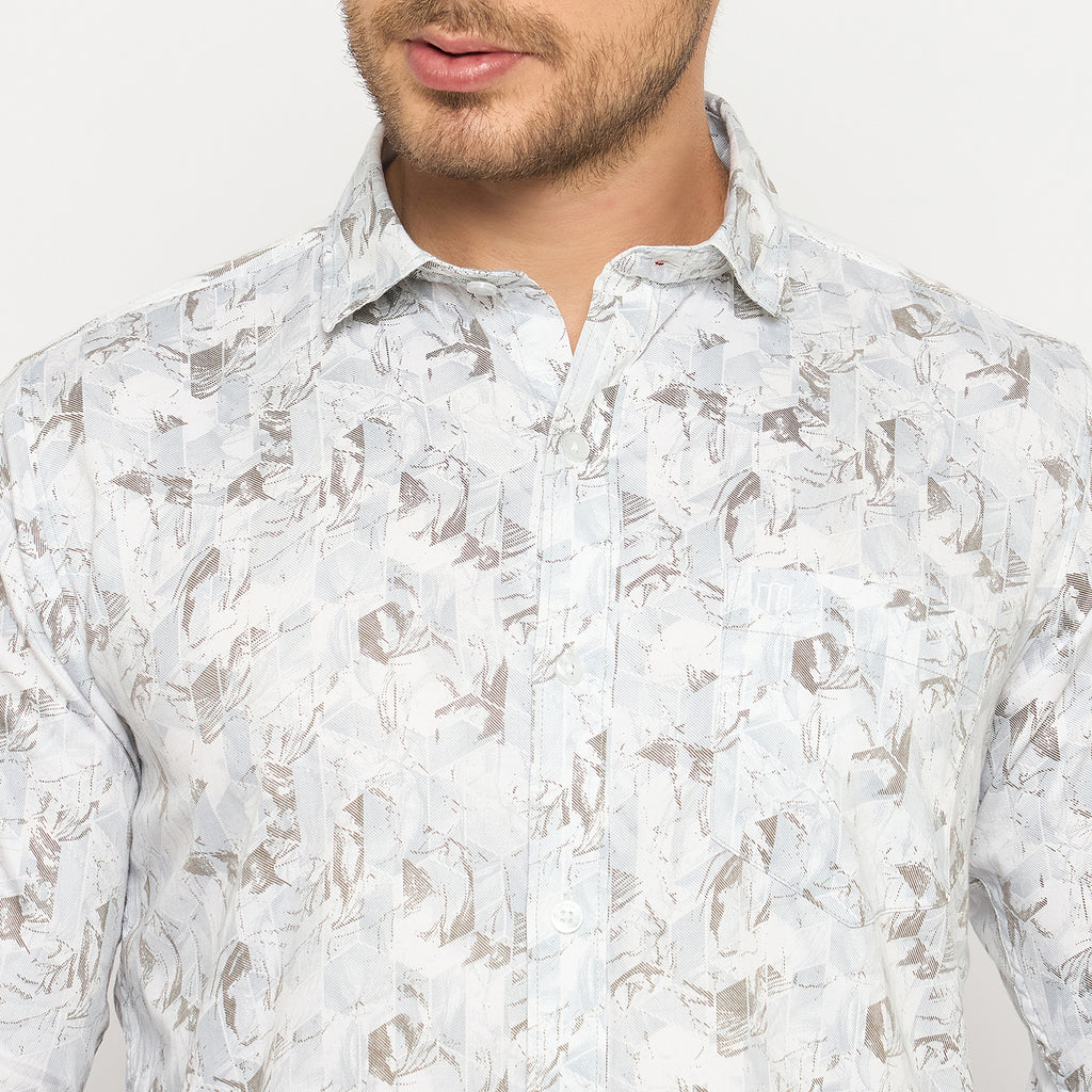 Duke Urban Men Full Sleeve Cotton Shirt (SDO8PRAR)