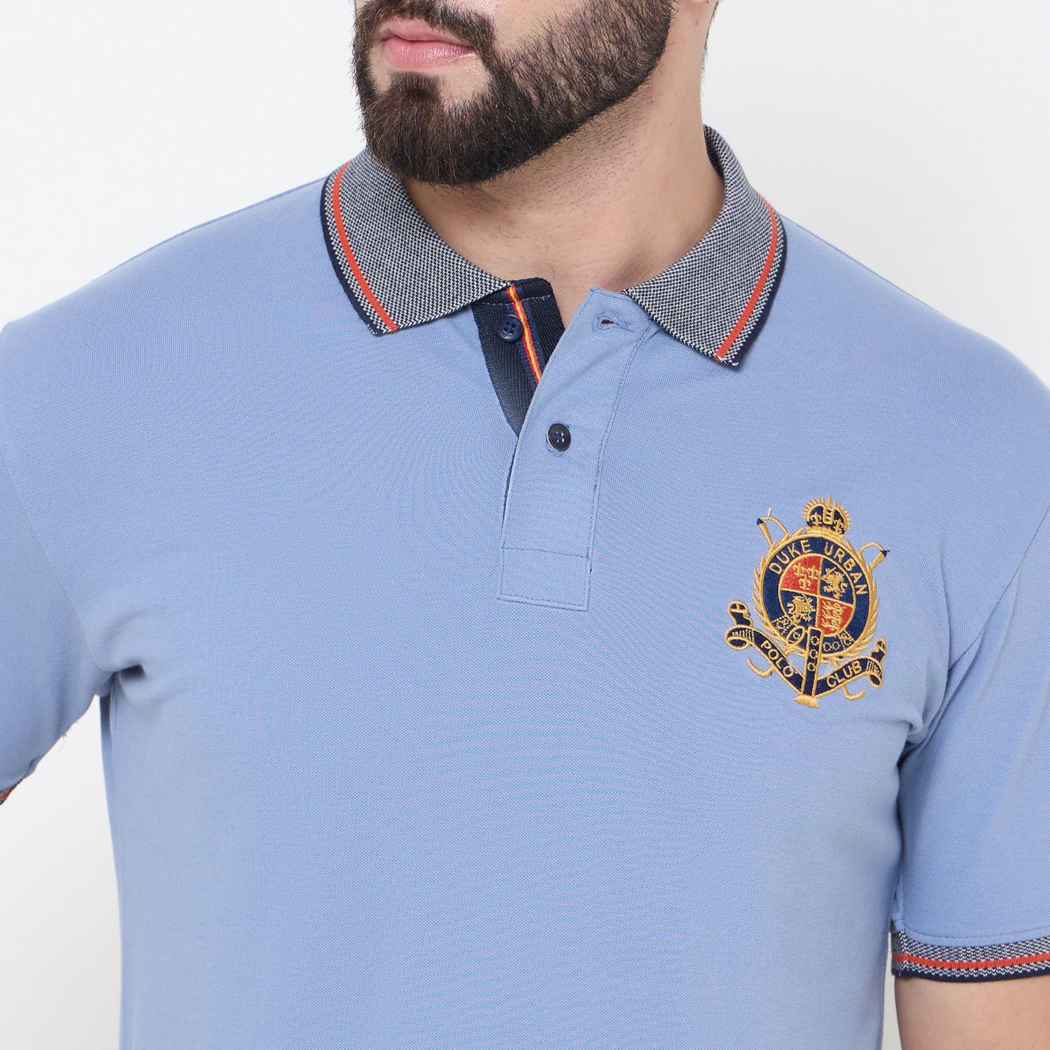 Duke Urban Men Half Sleeve Cotton Tshirt (LF7238)