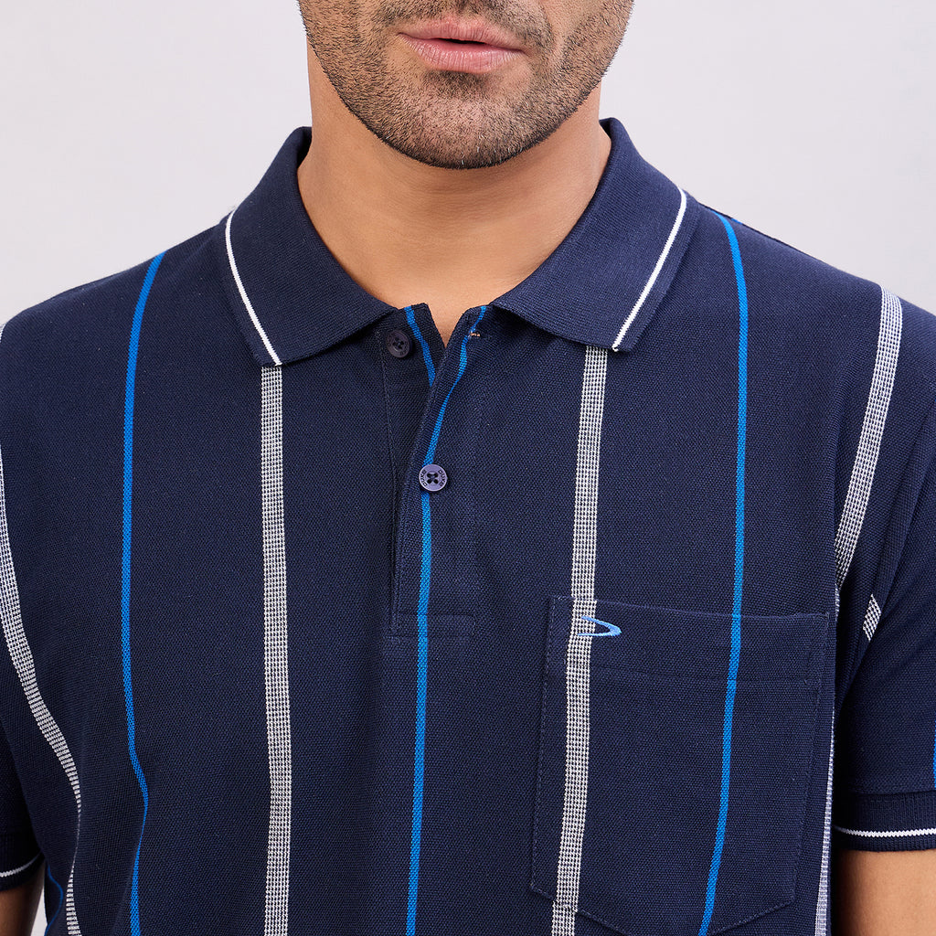 Duke Men Half Sleeve Cotton Polo Tshirt (ON2139)
