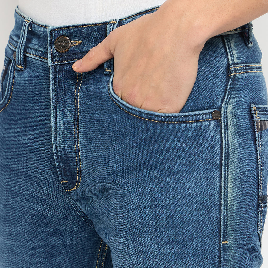 Duke Urban Men Slim Fit Stretchable Jeans (SDD5610)