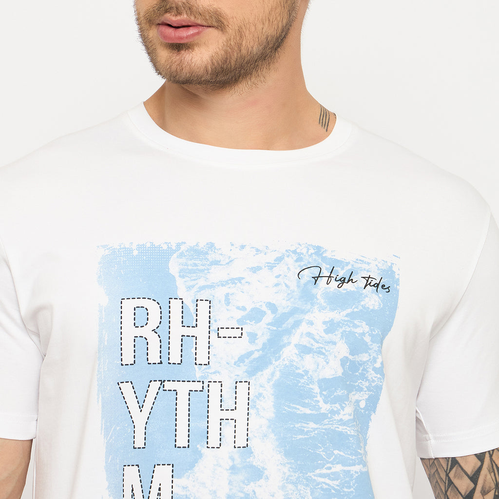 Duke Urban Men Half Sleeve Cotton Tshirt (LF7434)