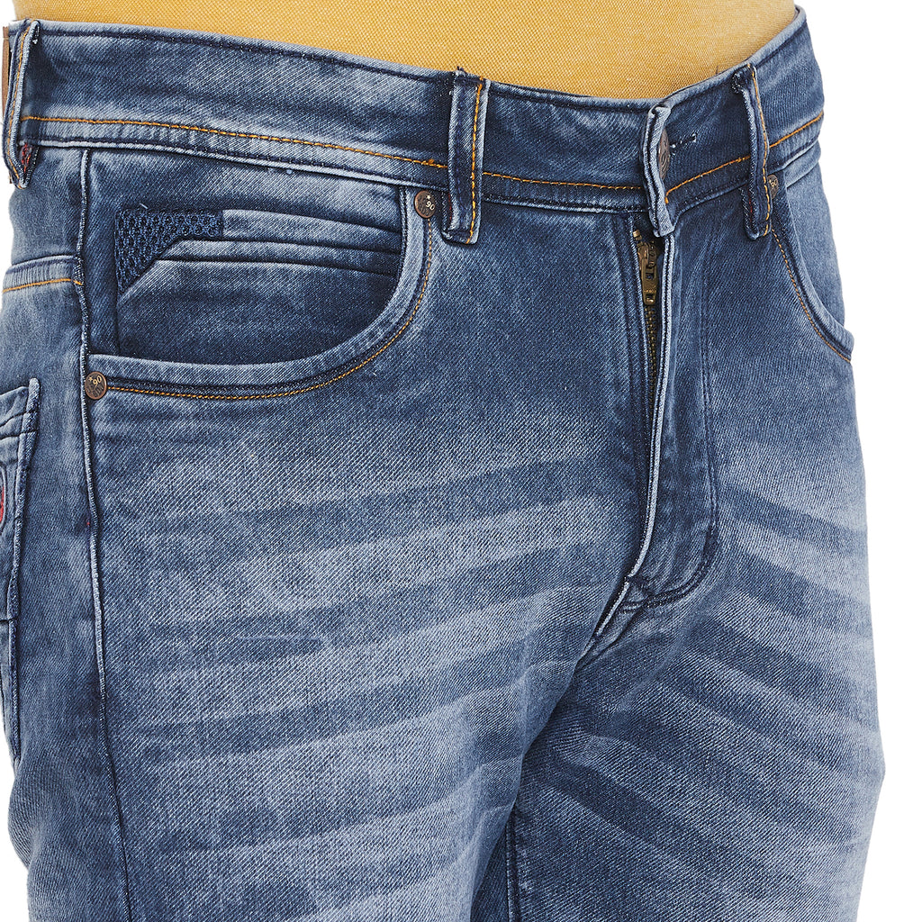 Duke Stardust Men Stretchable Slim Fit Jeans (SDD8198)