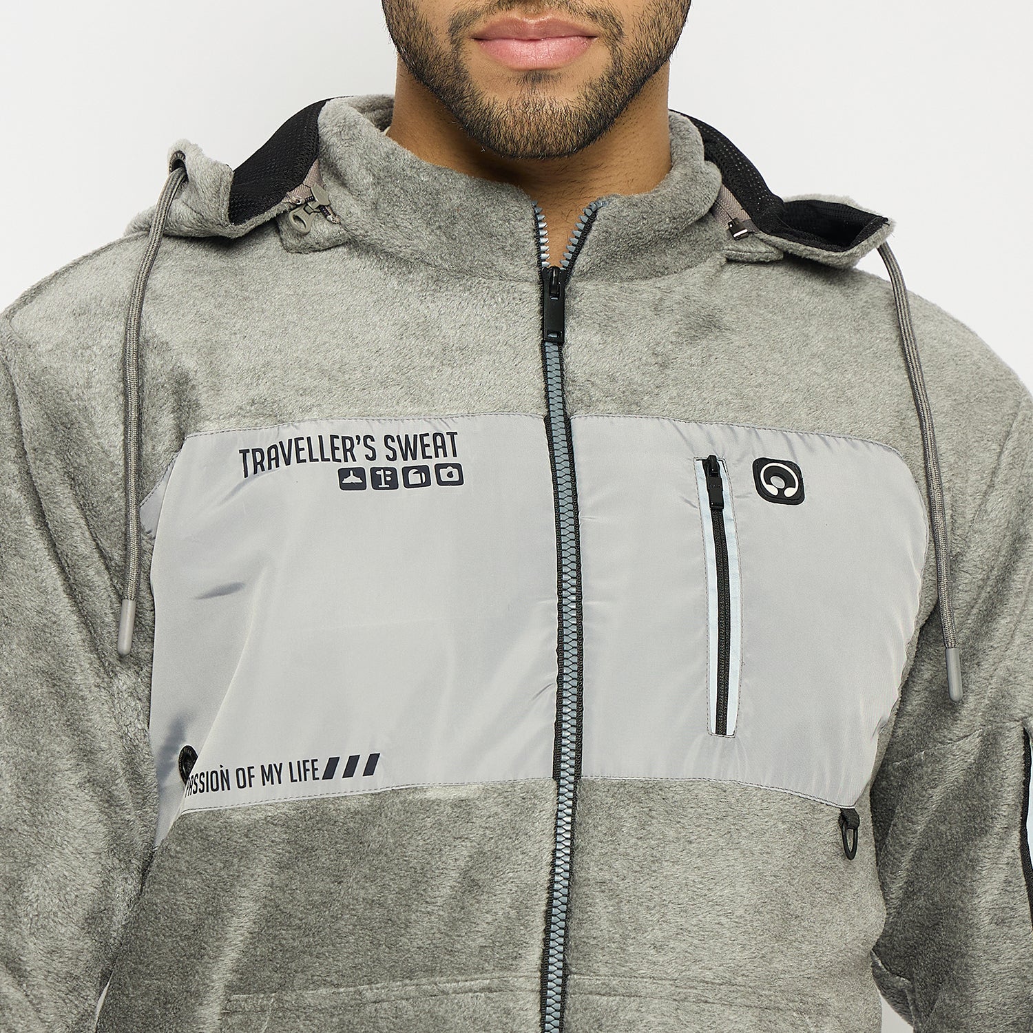 Duke Urban Men Zipper Traveller Sweatshirt (LFTVSW03)