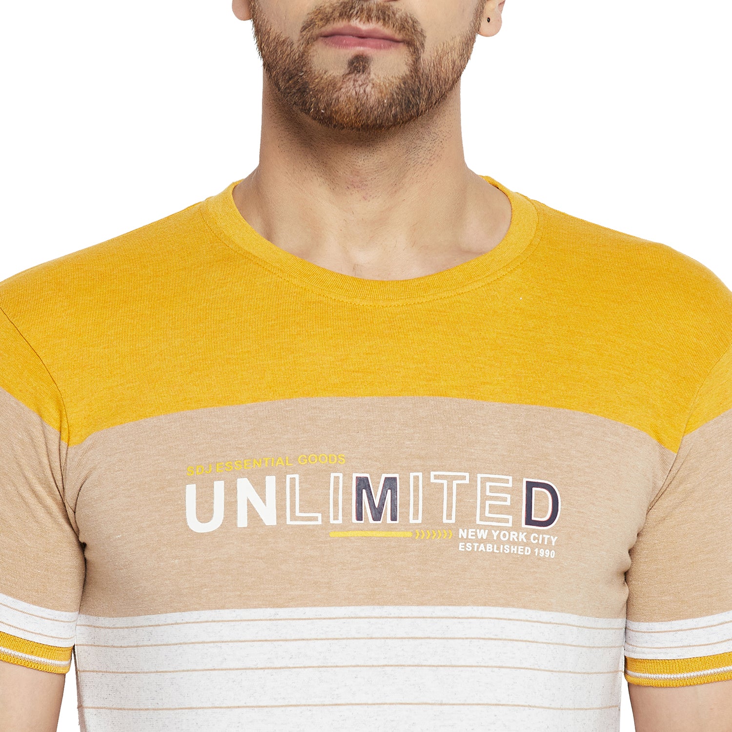 Duke Urban Men Half Sleeve Cotton T-shirt (LF5471)
