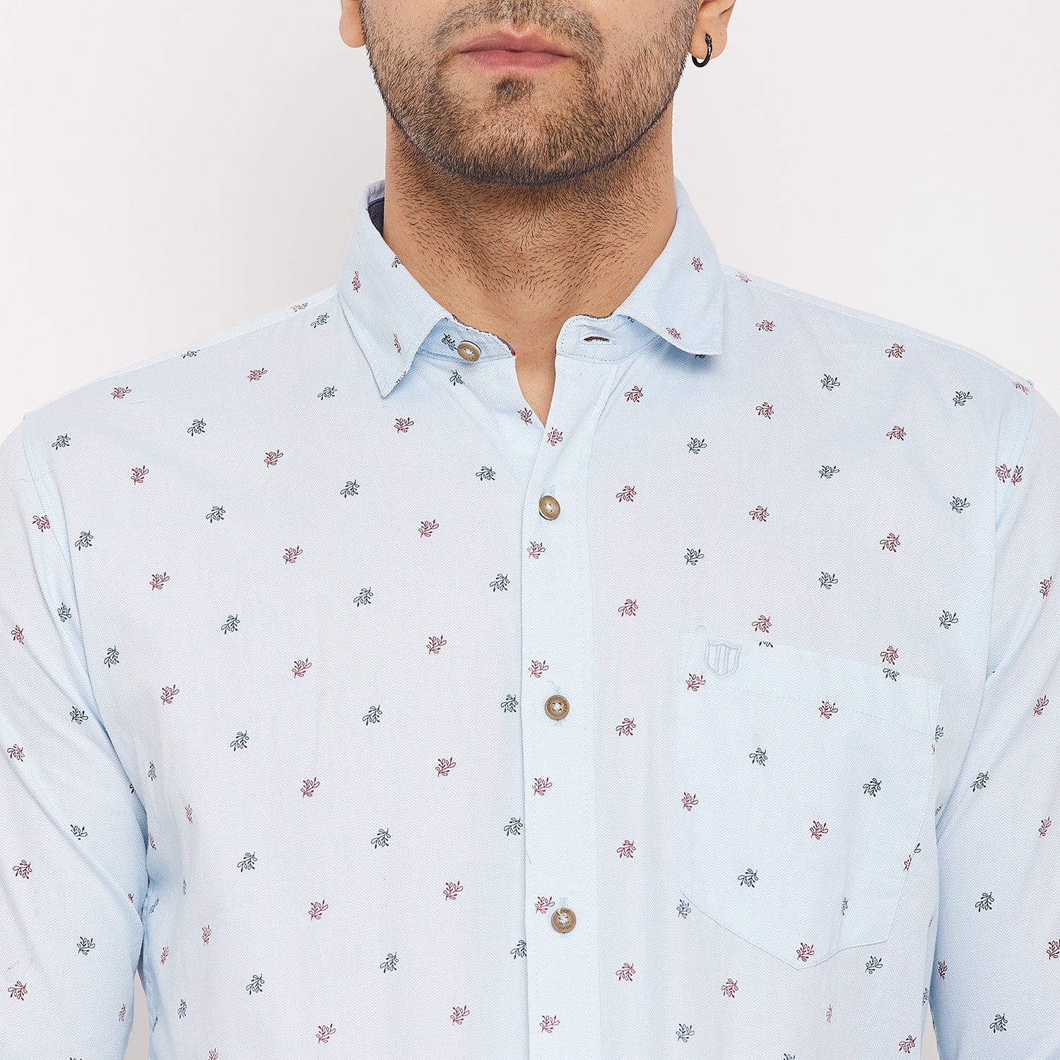 Duke Stardust Men Full Sleeve Cotton Shirt (SDO8PRT)