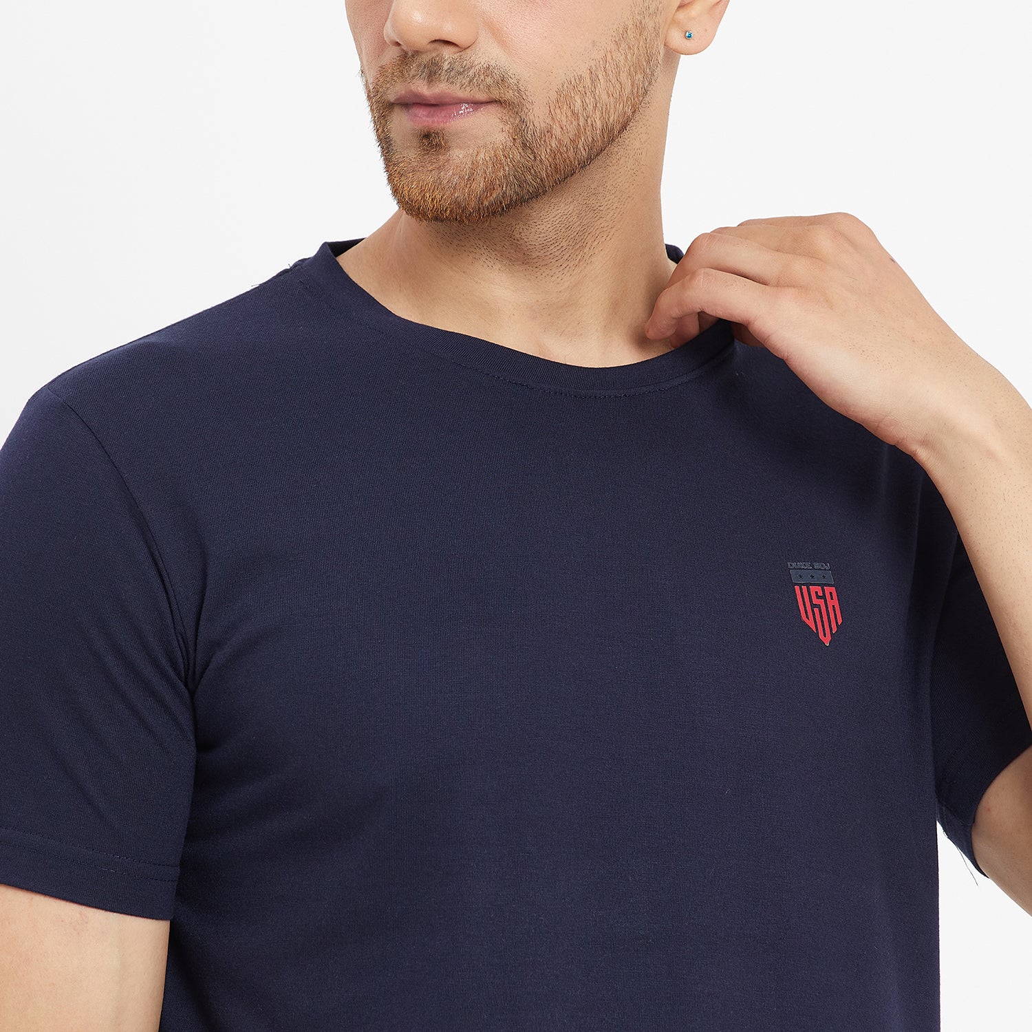 Duke Stardust Men Half Sleeve Cotton T-shirt (ONLF252)