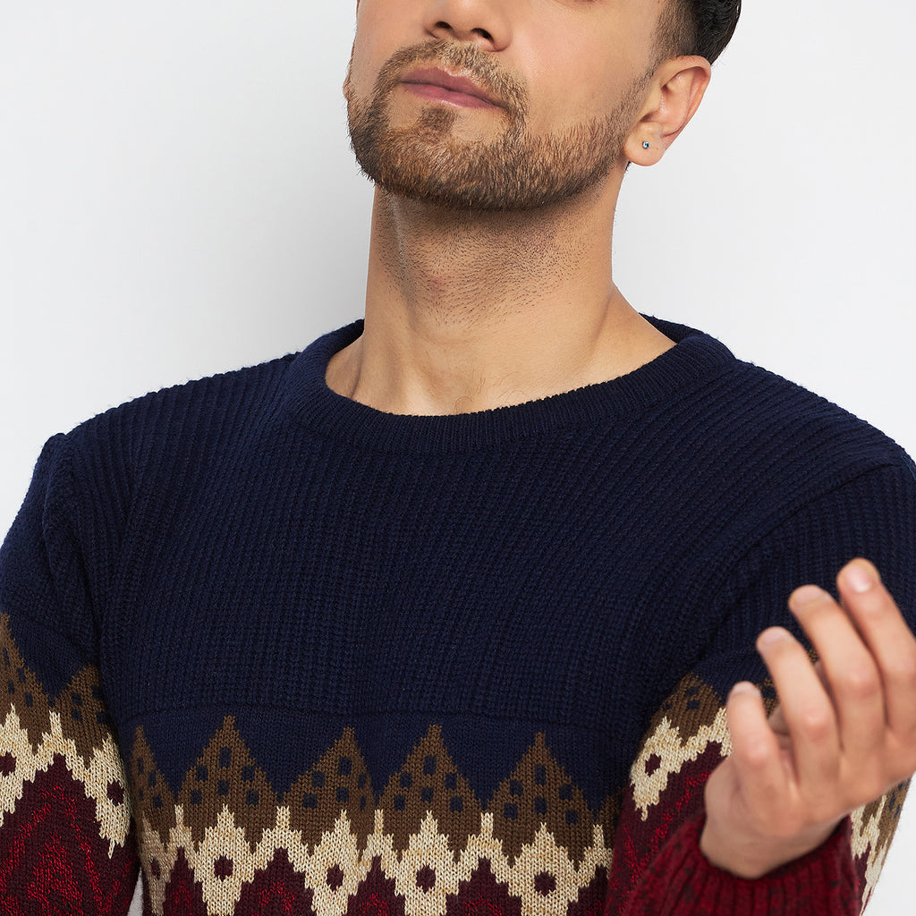 Duke Stardust Men Full Sleeve Round Neck Pullover (SDS648)