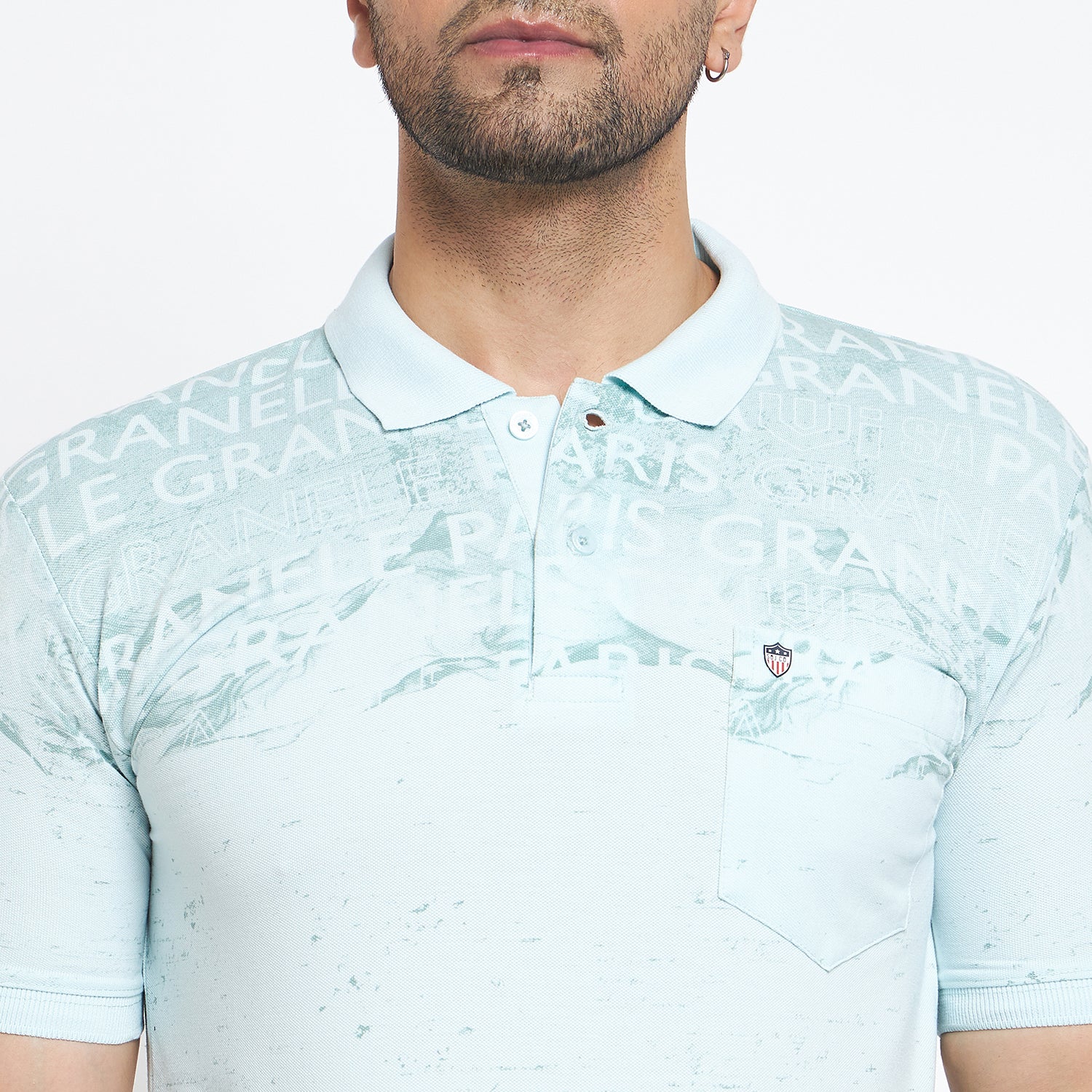 Duke Stardust Men Half Sleeve Cotton T-Shirt (LF7117)