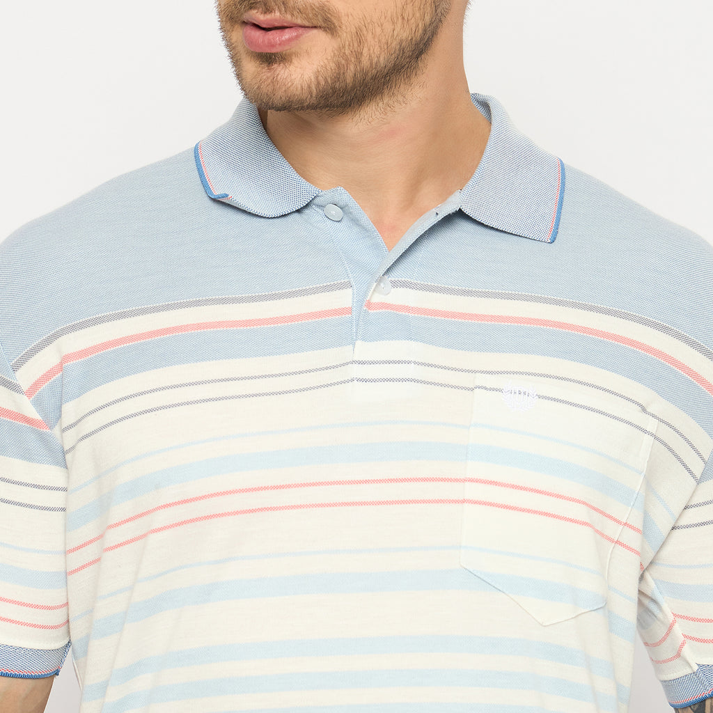 Duke Urban Men Half Sleeve Cotton Tshirt (LF7393)