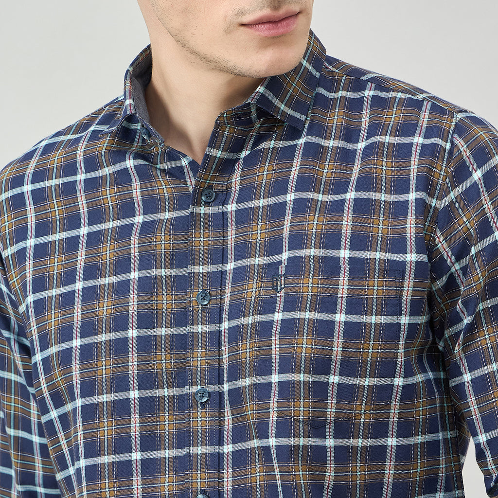 Duke Urban Men Full Sleeve Cotton Shirt (SDO8CKAQ)