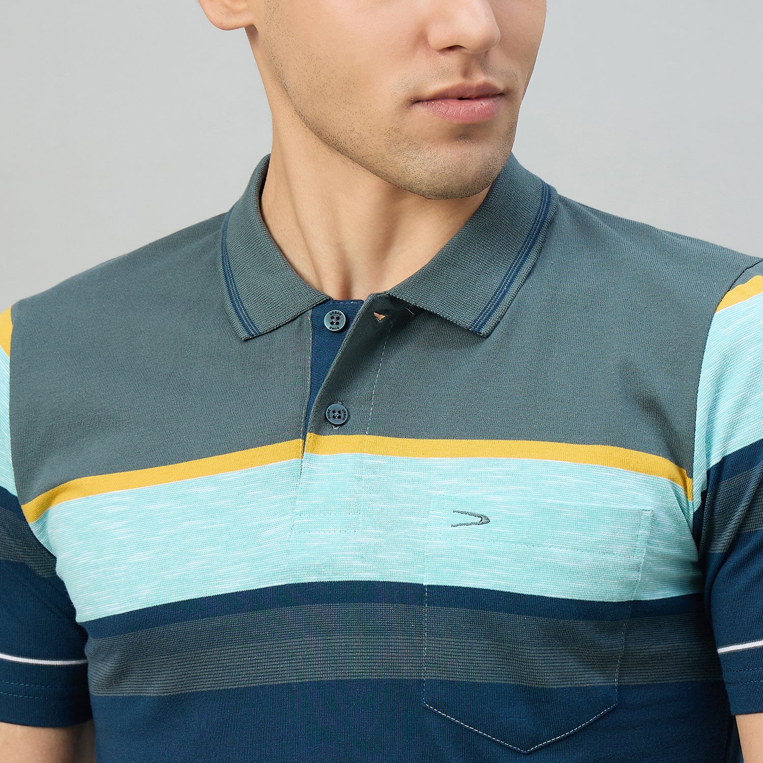 Duke Men Half Sleeve Cotton Regualr Fit Casual T-shirt (MLF1175)