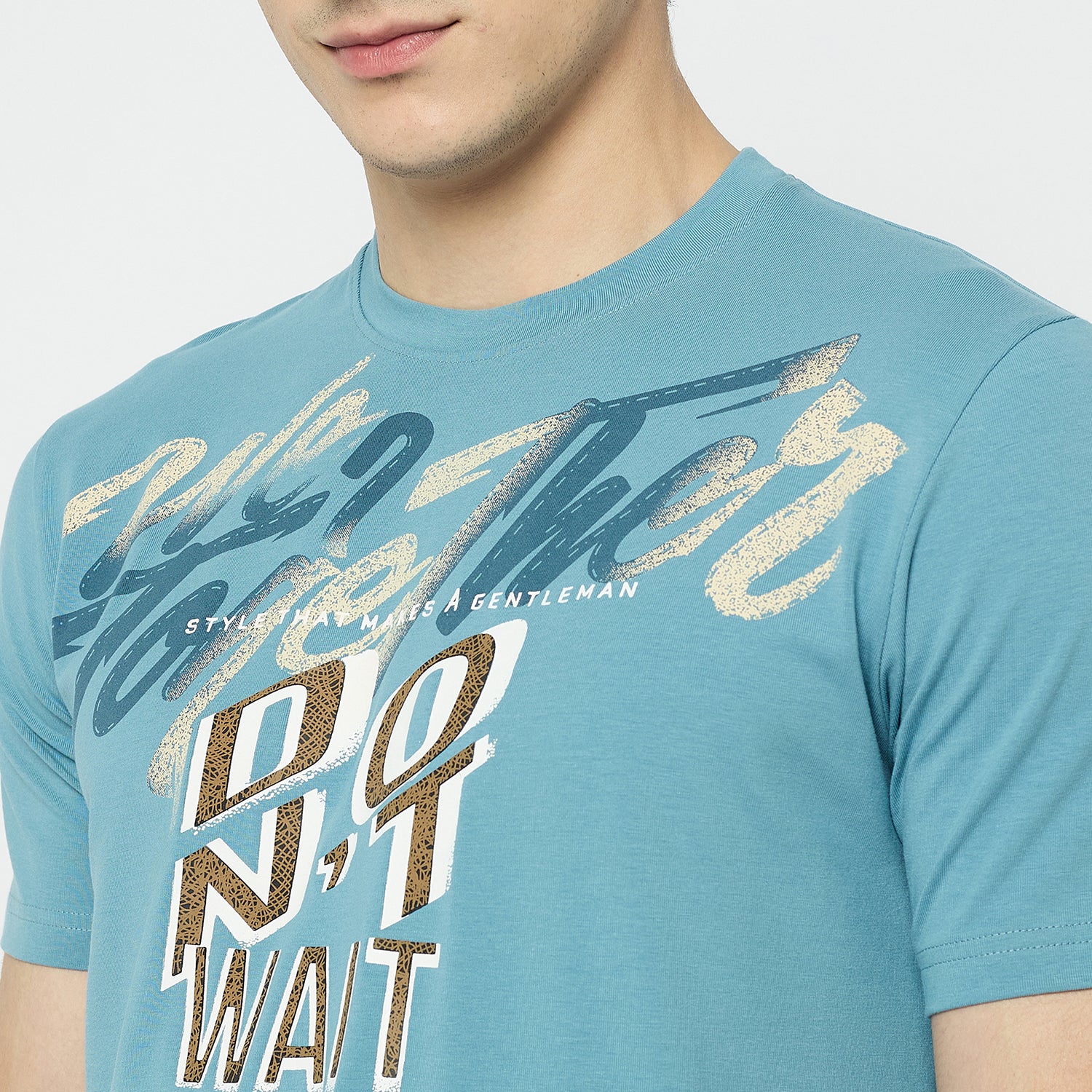 Duke Urban Men Half Sleeve Cotton Tshirt (LF7431)