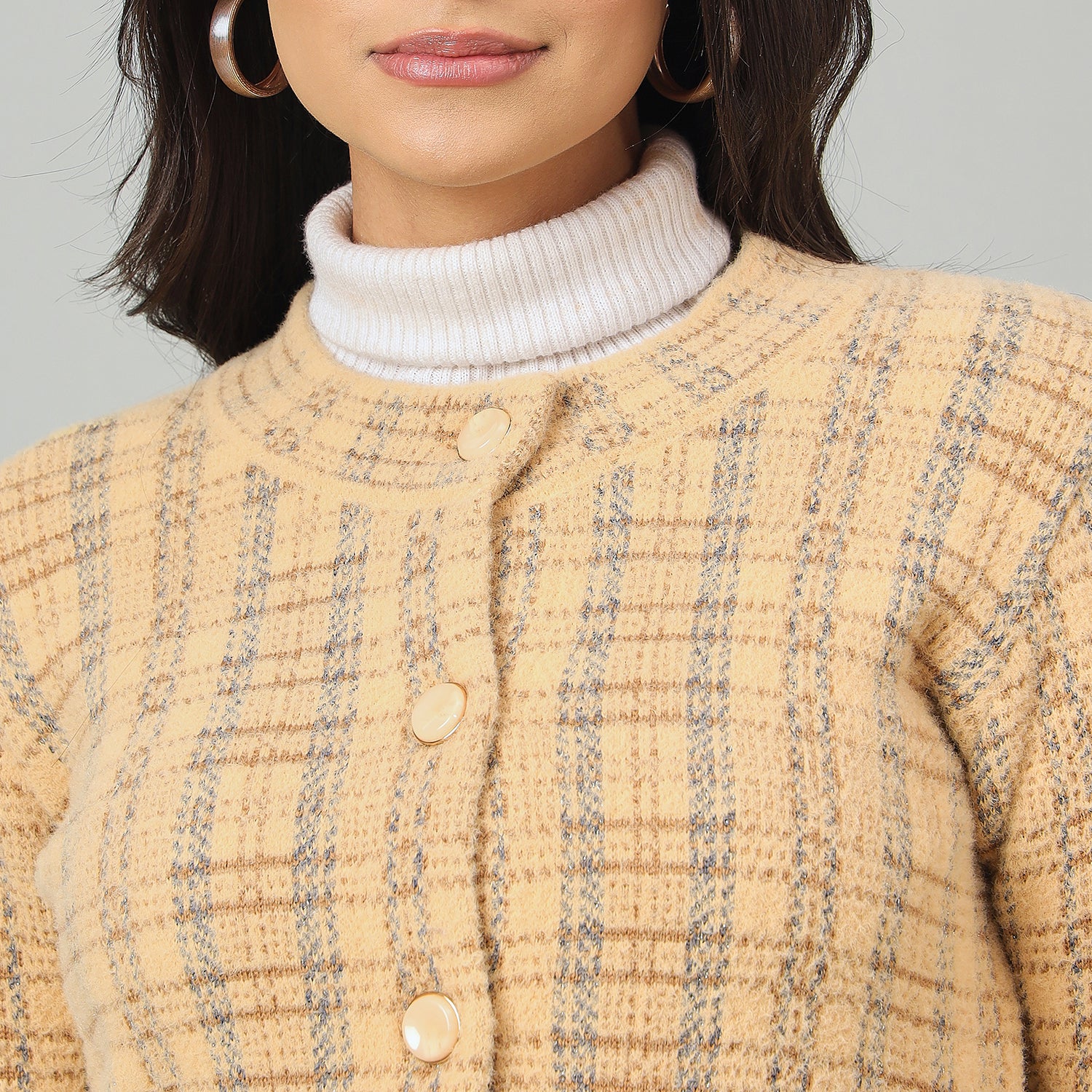 Duke Urban Women Long Coat Regular Sweater (SDS1316)