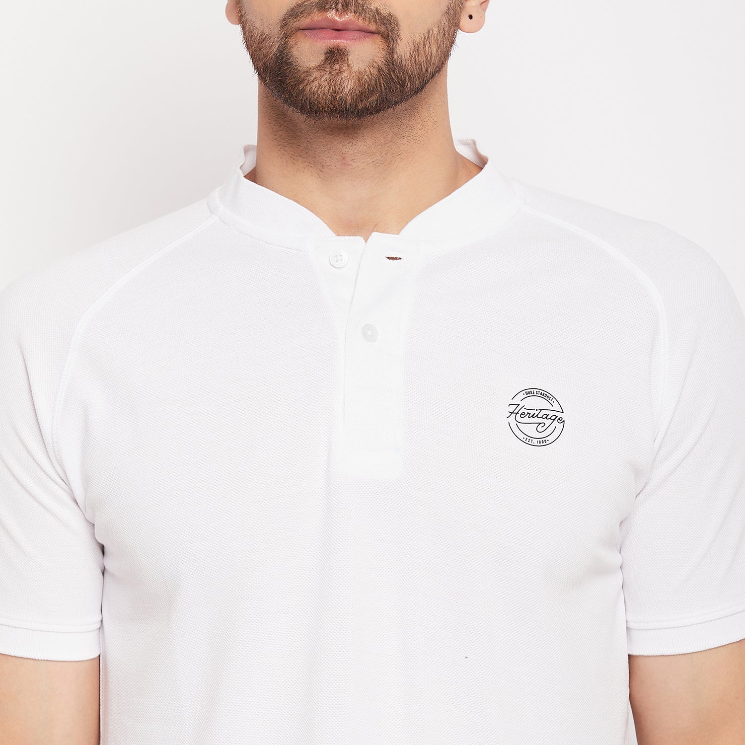 Duke Stardust Men Half Sleeve Cotton T-shirt (LF7033)