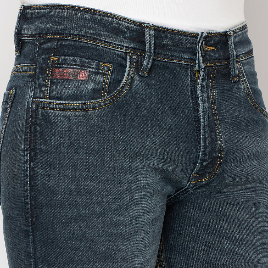 Duke Urban Men Ankle Length Stretchable Jeans (SDD5740A)