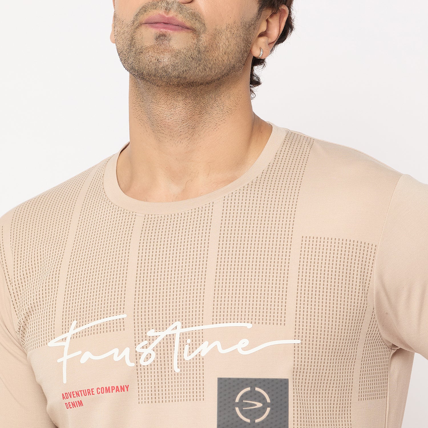 Duke Urban Men Half Sleeve Cotton Tshirt (LF7342)