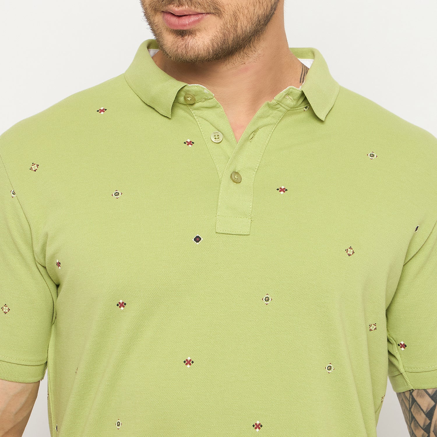 Duke Urban Men Half Sleeve Cotton Polo Tshirt (LF7412)