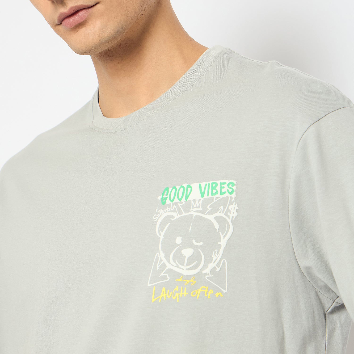 Duke Urban Men Half Sleeve Cotton Tshirt (LF7159)