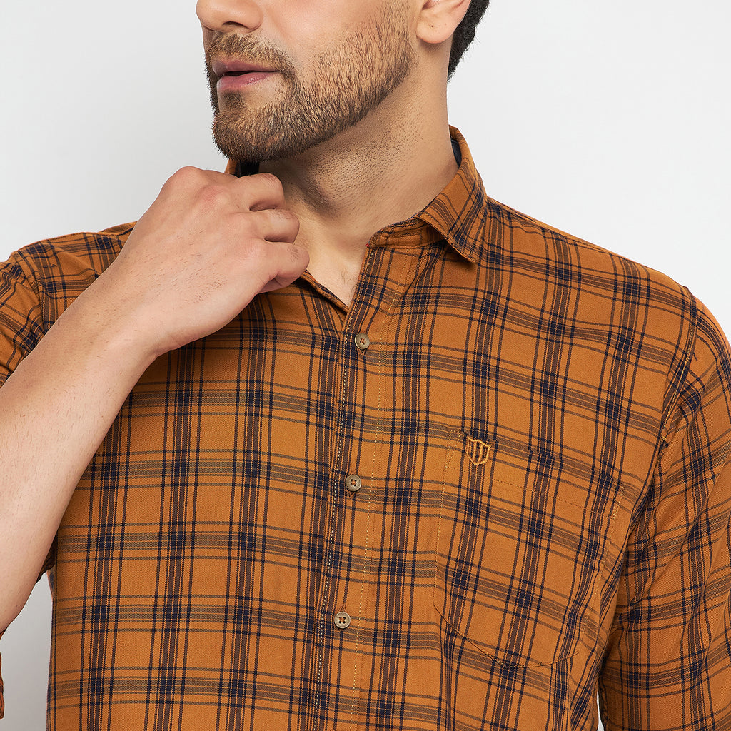 Duke Stardust Men Full Sleeve Cotton Shirts (SD8CKTDQ)