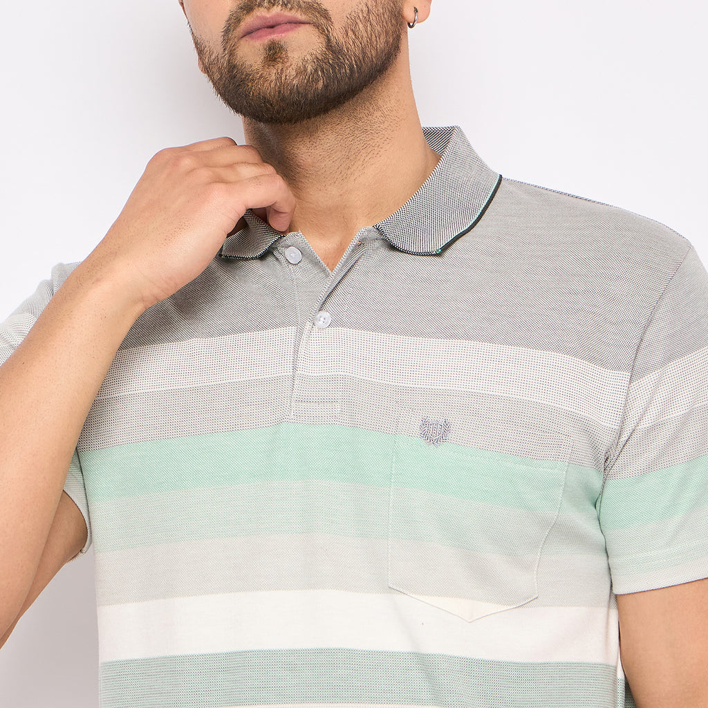 Duke Stardust Men Half Sleeve Cotton T-shirt (LF7280)