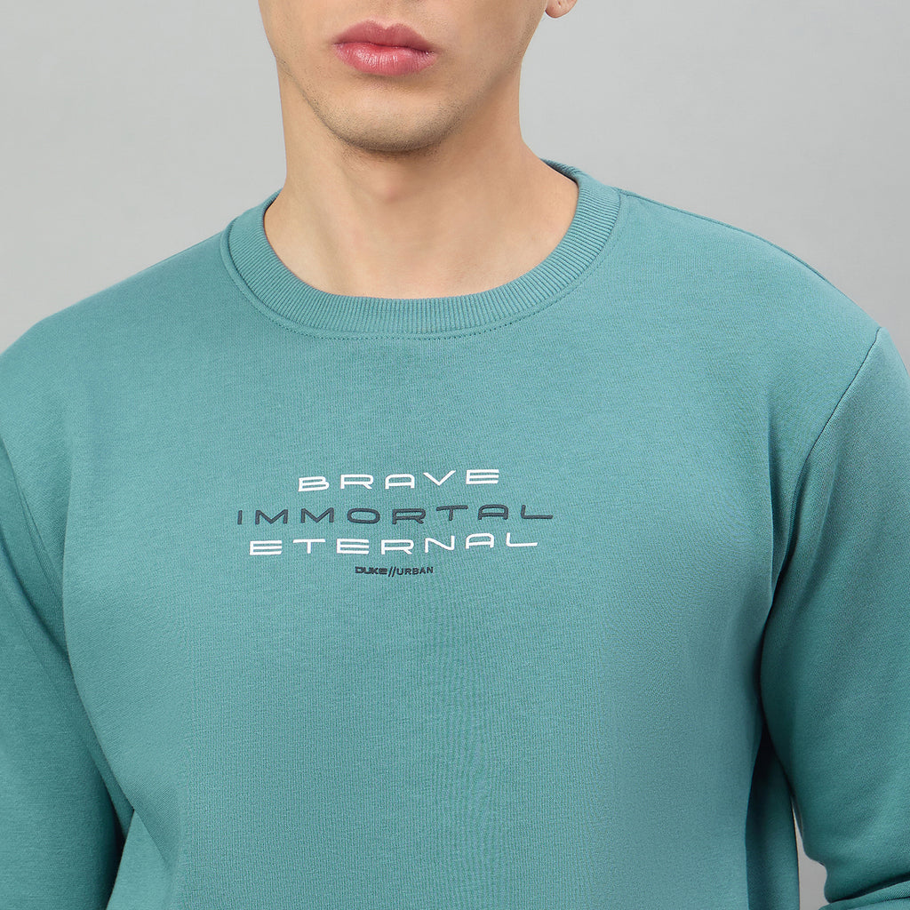 Duke Urban Men Round Neck Full Sleeve Regular Sweatshirt (LF6551)