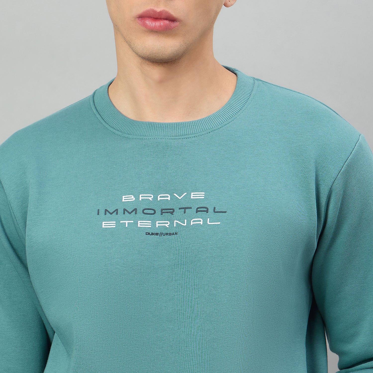 Duke Urban Men Round Neck Full Sleeve Regular Sweatshirt (LF6551)
