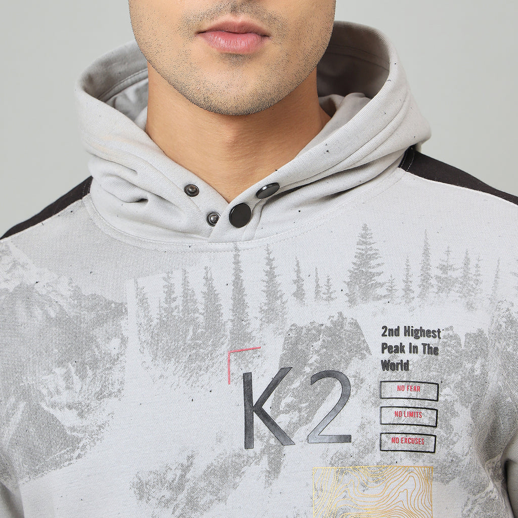 Duke Urban Men Hooded Regular Sweatshirt (LF6354)
