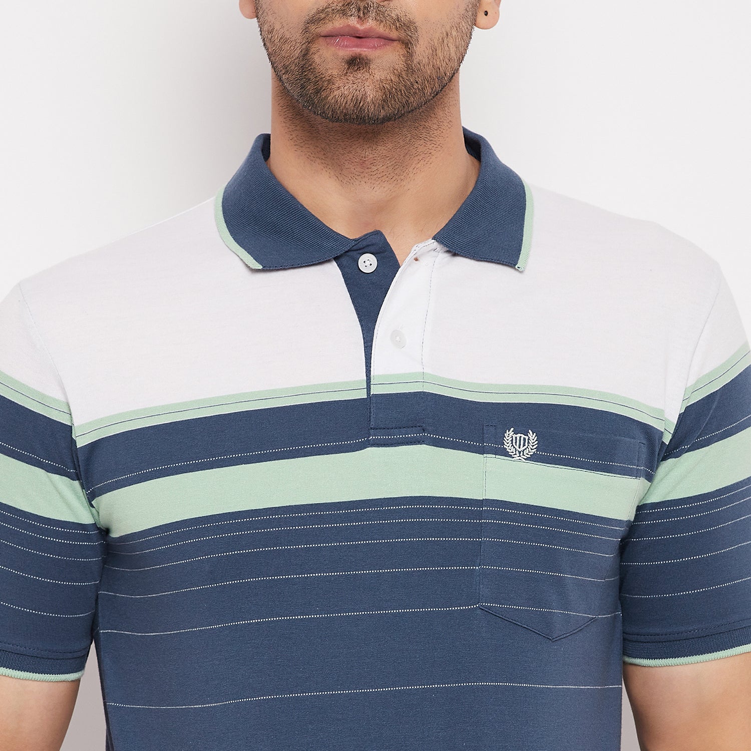 Duke Stardust Men Polo Neck Half Sleeve Cotton T-shirt (LF5839)