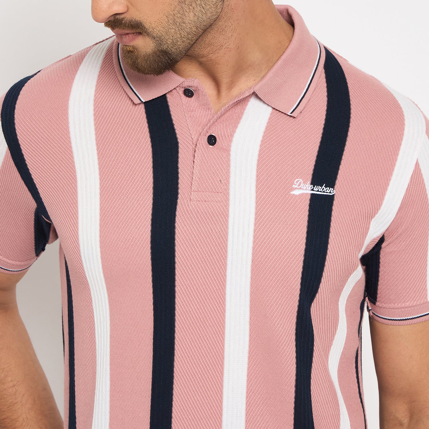Duke Urban Men Half Sleeve Cotton T shirt (LF7345)