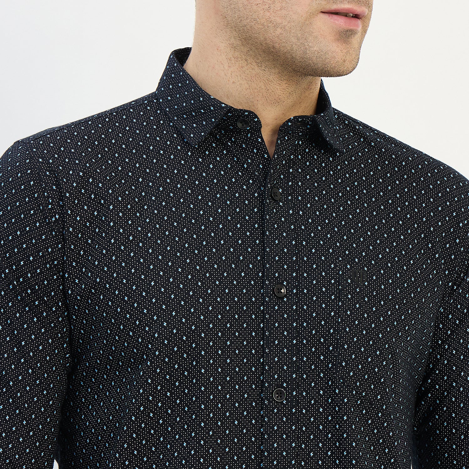 Duke Urban Men Full Sleeve Cotton Shirt (SDO8PRBA)