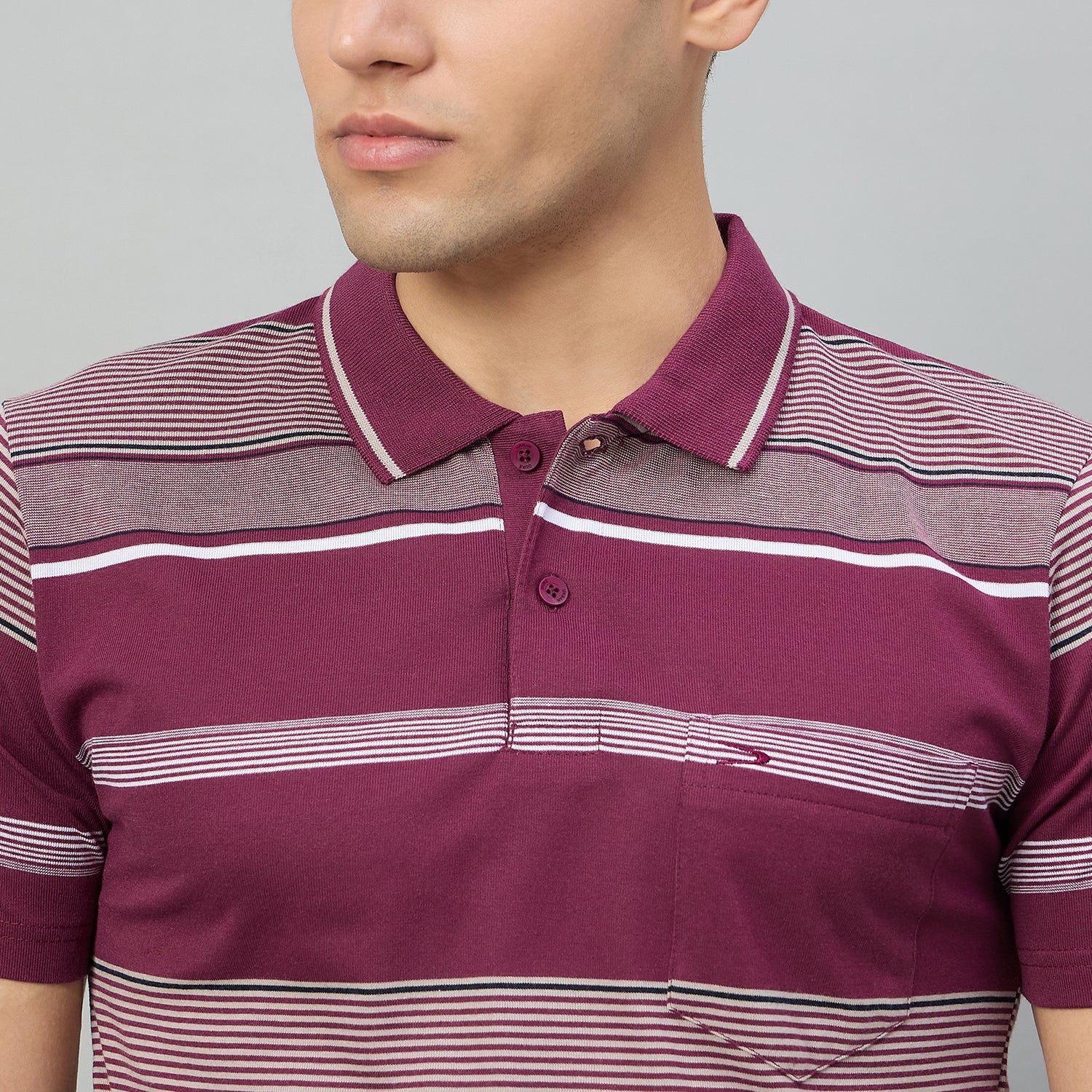Duke Men Half Sleeve Cotton Regualr Fit Casual T-shirt (MLF1174)