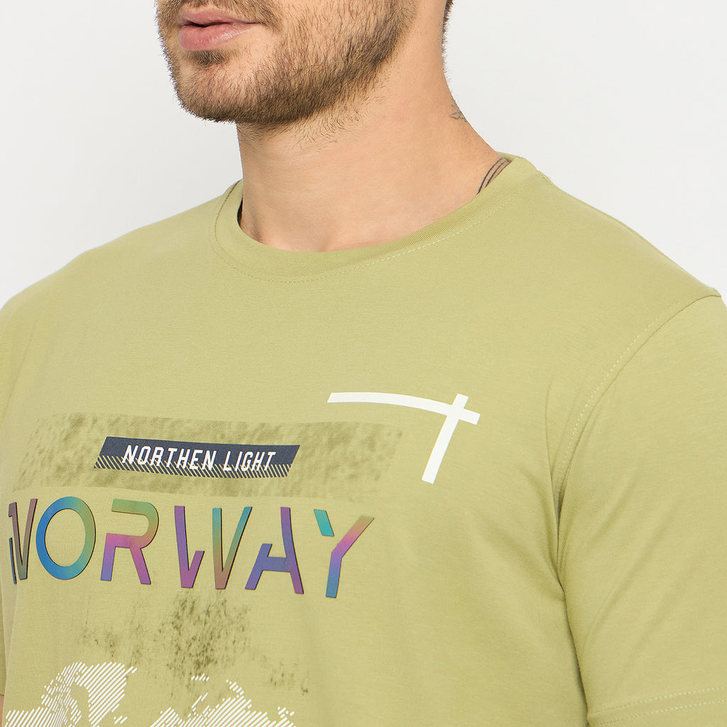 Duke Urban Men Half Sleeve Cotton Tshirt (LF7436)