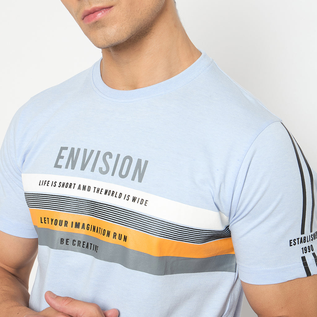 Duke Strardust Men Half Sleeve Cotton T-shirt (LF7104)