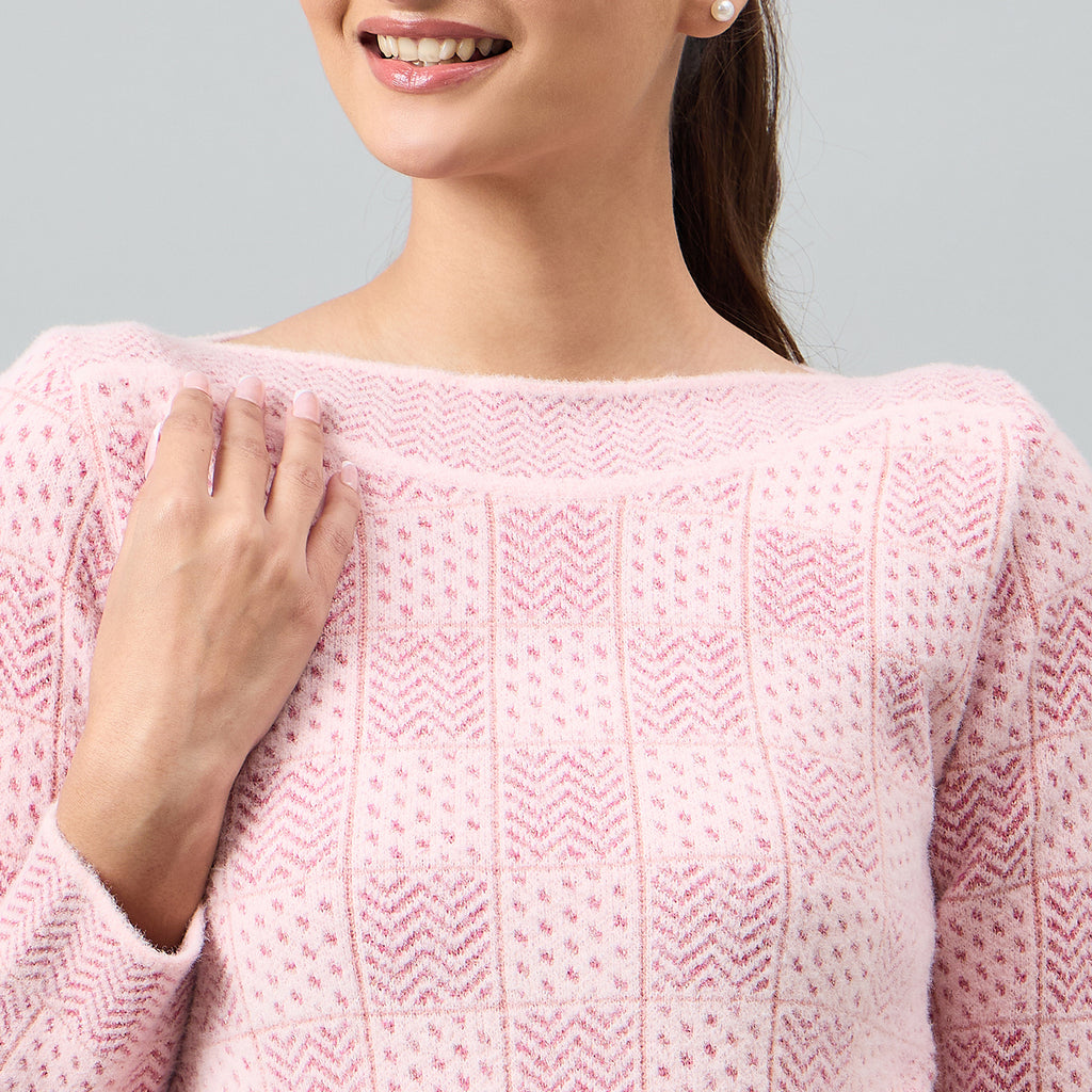 Duke Urban Women Full Sleeve BoatNeck Pullover (SDS1398)