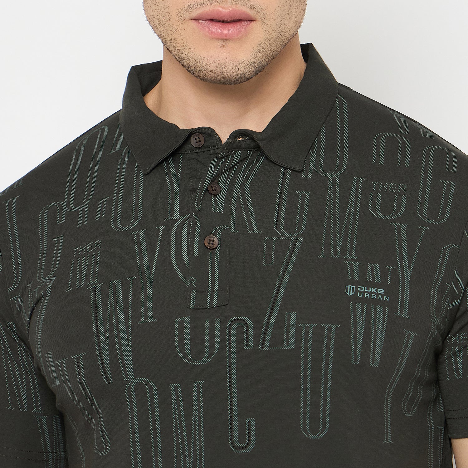 Duke Urban Men Half Sleeve Cotton Tshirt (LF7455)