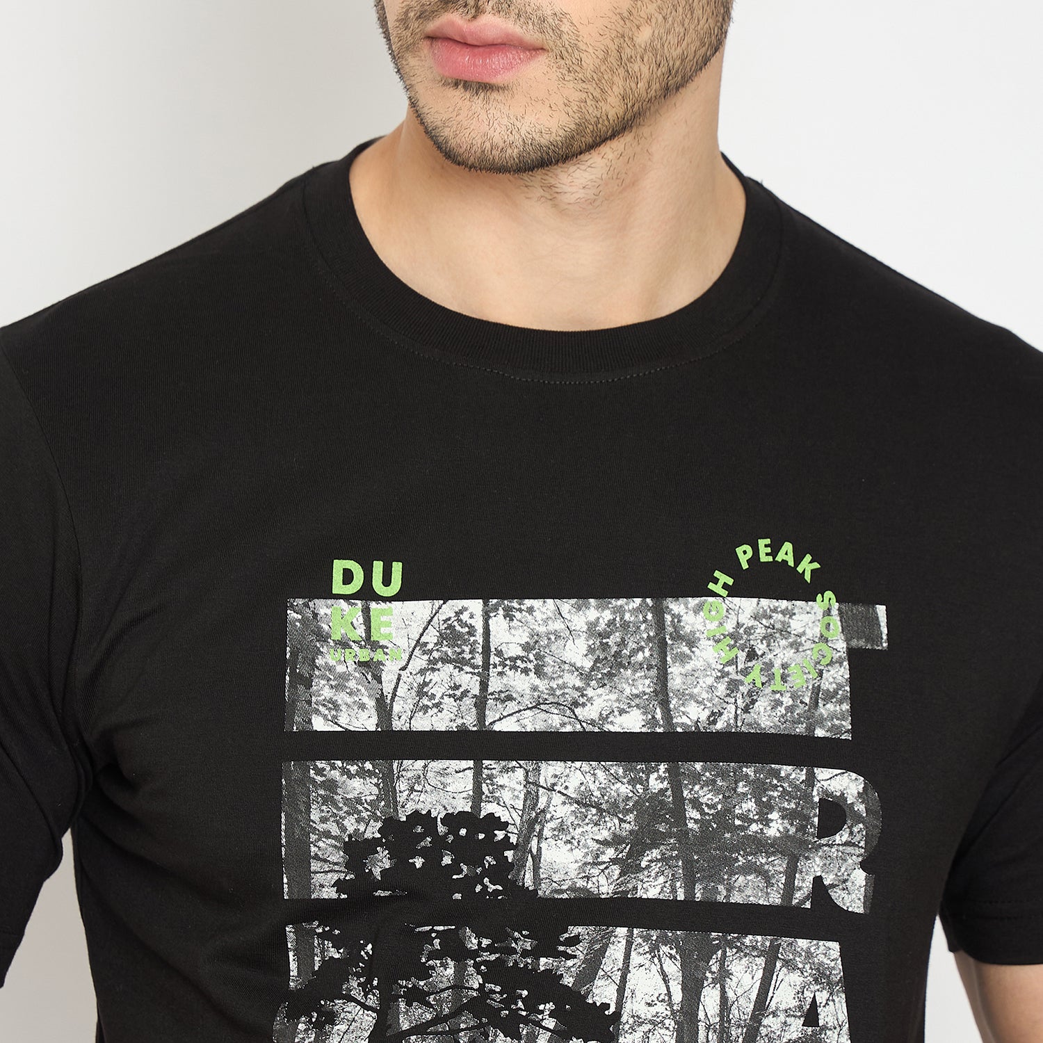 Duke Urban Men Half Sleeve Cotton Tshirt (LF7488)