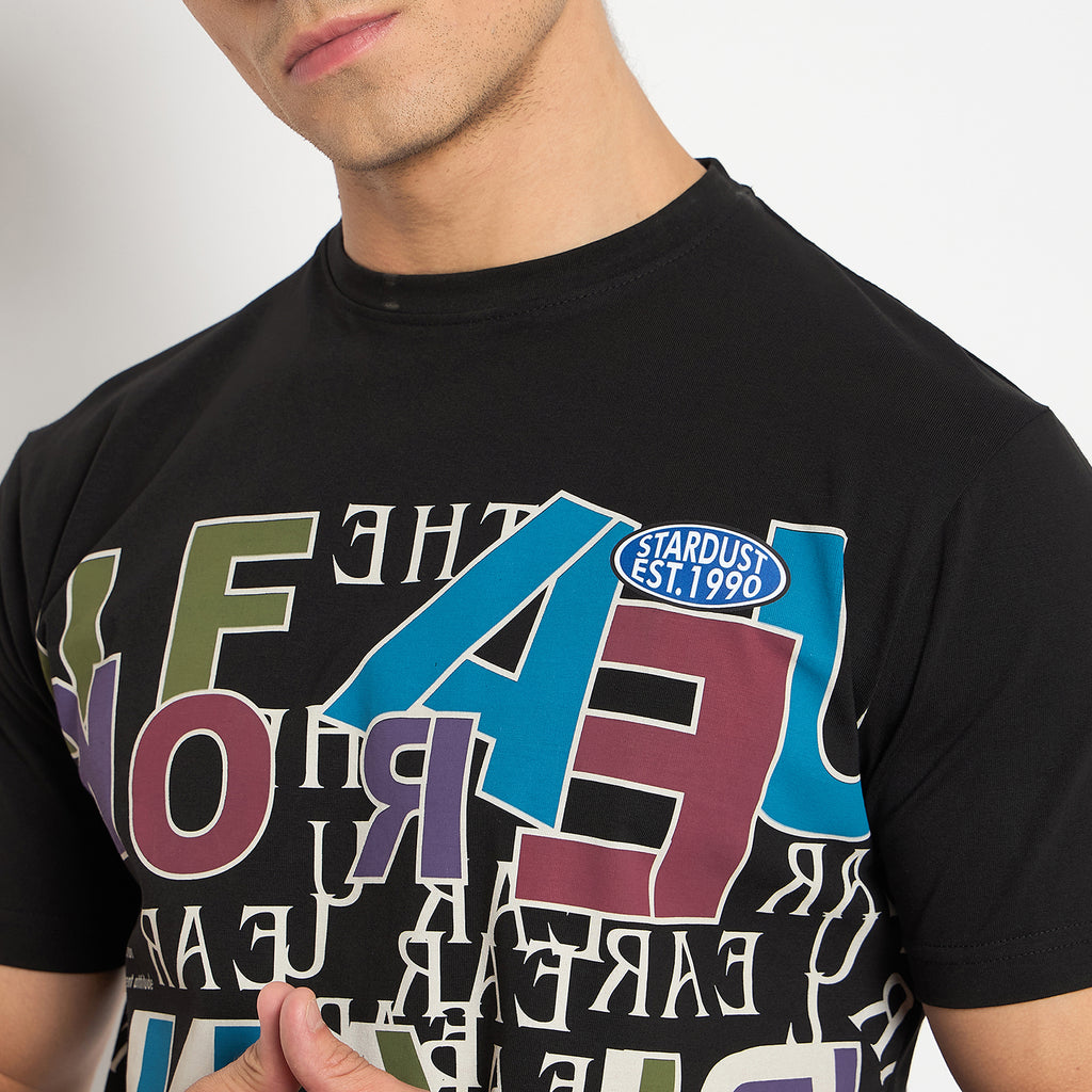 Duke Urban Men Half Sleeve Cotton T-shirt (LF7053)