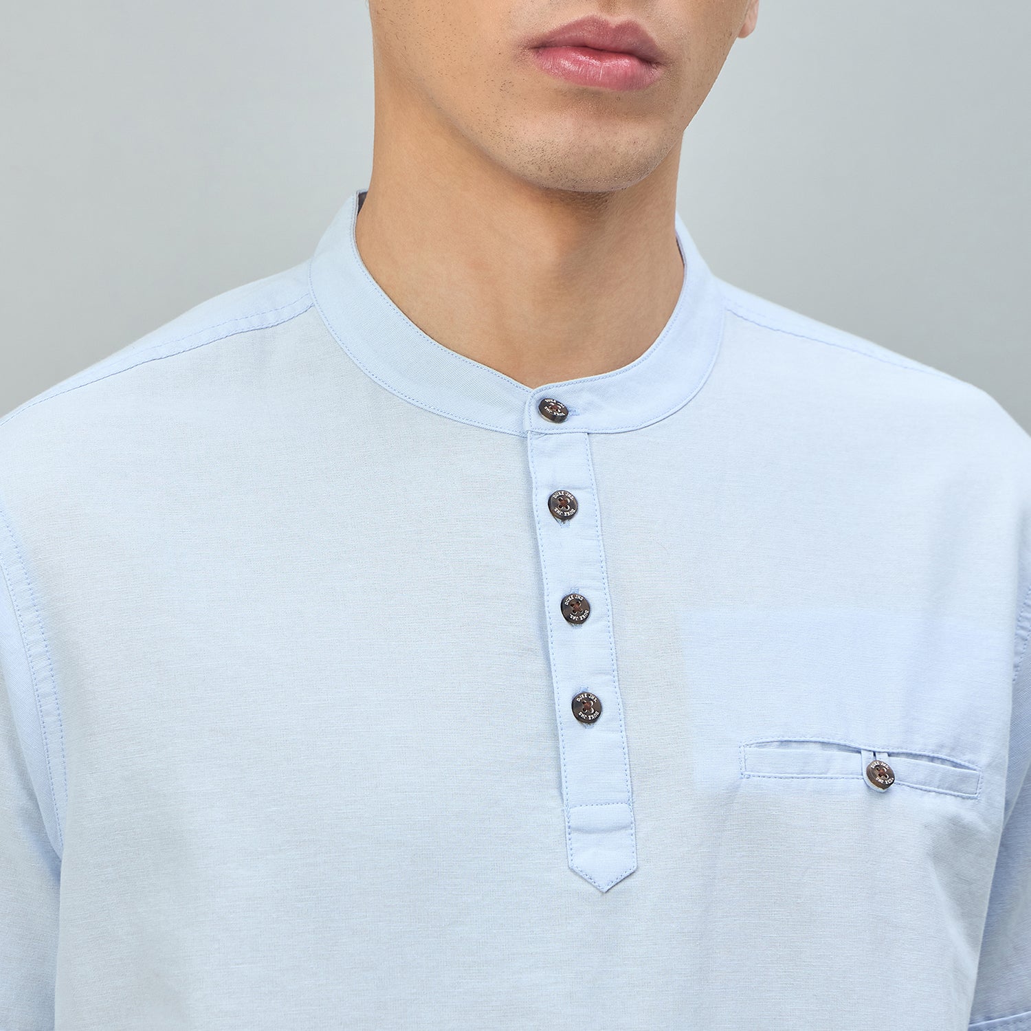Duke Urban Men Solid Half Sleeve Casual Slim fit Tshirt (LF7625)