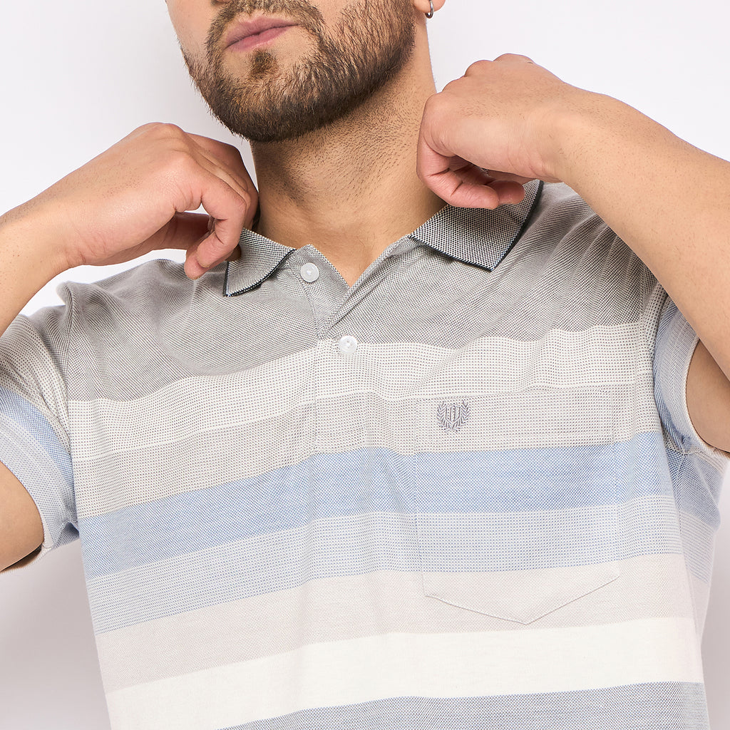 Duke Stardust Men Half Sleeve Cotton T-shirt (LF7280)