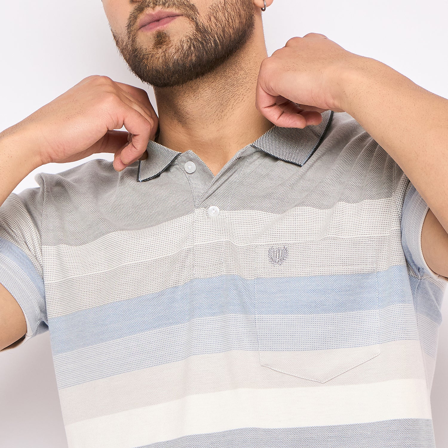 Duke Stardust Men Half Sleeve Cotton T-shirt (LF7280)