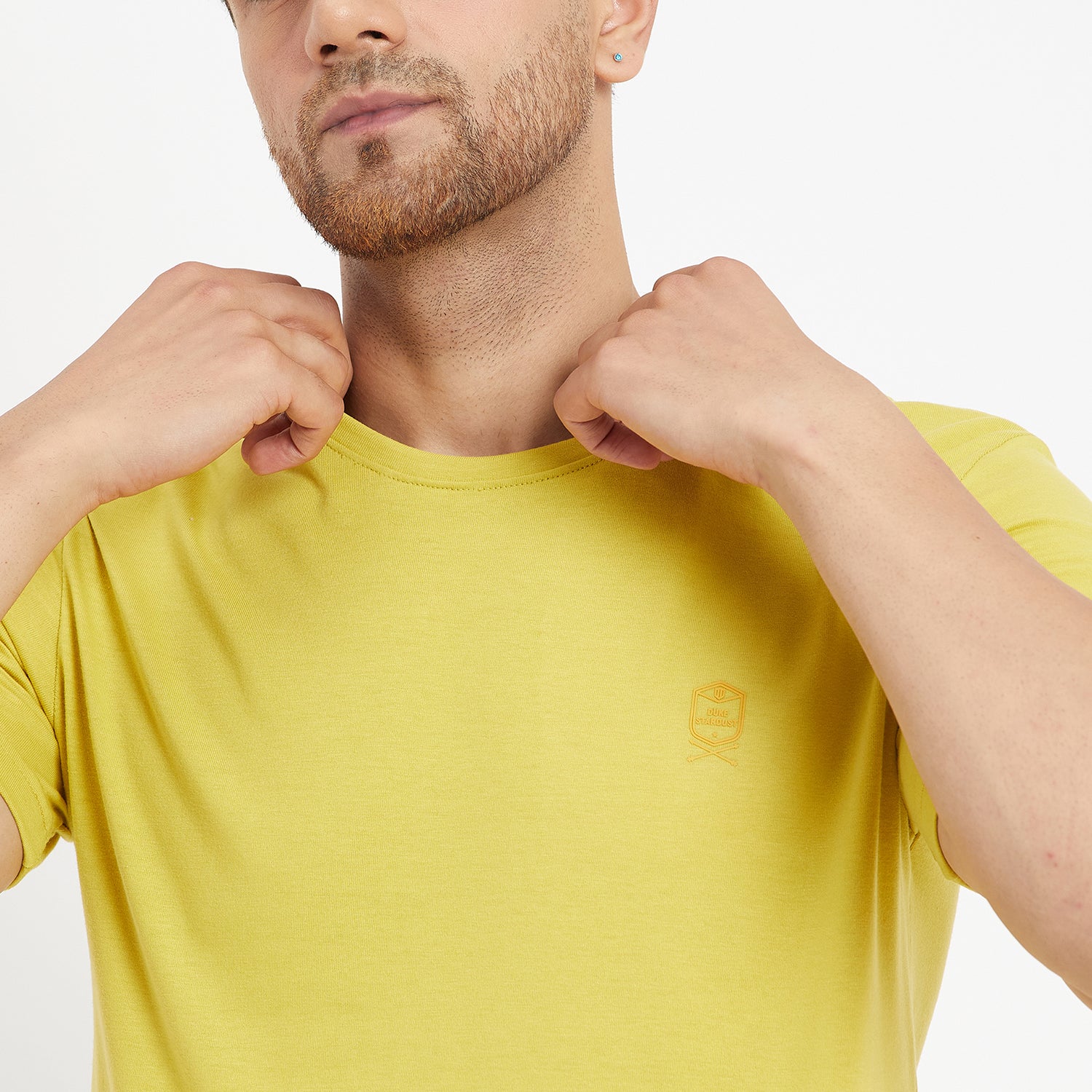 Duke Stardust Men Half Sleeve Cotton T-shirt (ONLF252)