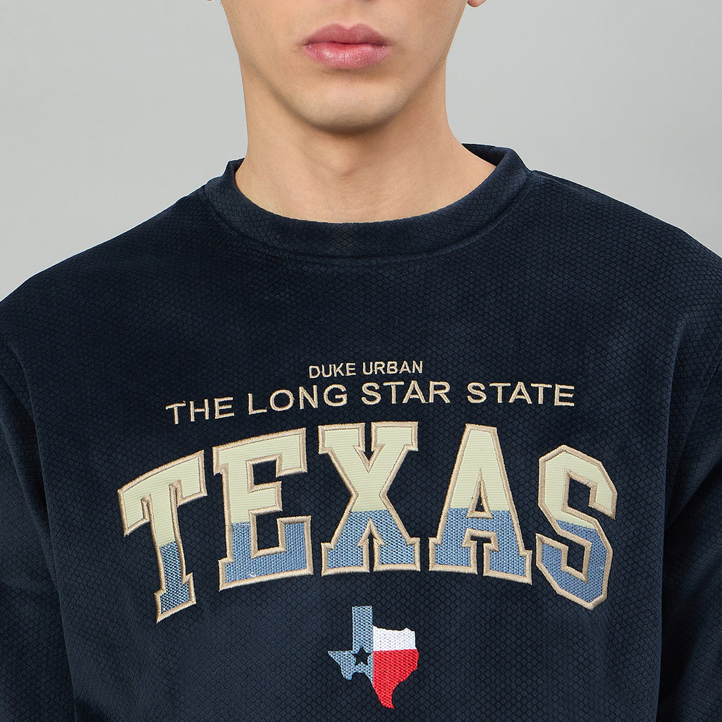 Duke Urban Men Round Neck Full Sleeve Regular Sweatshirt (LF6463)