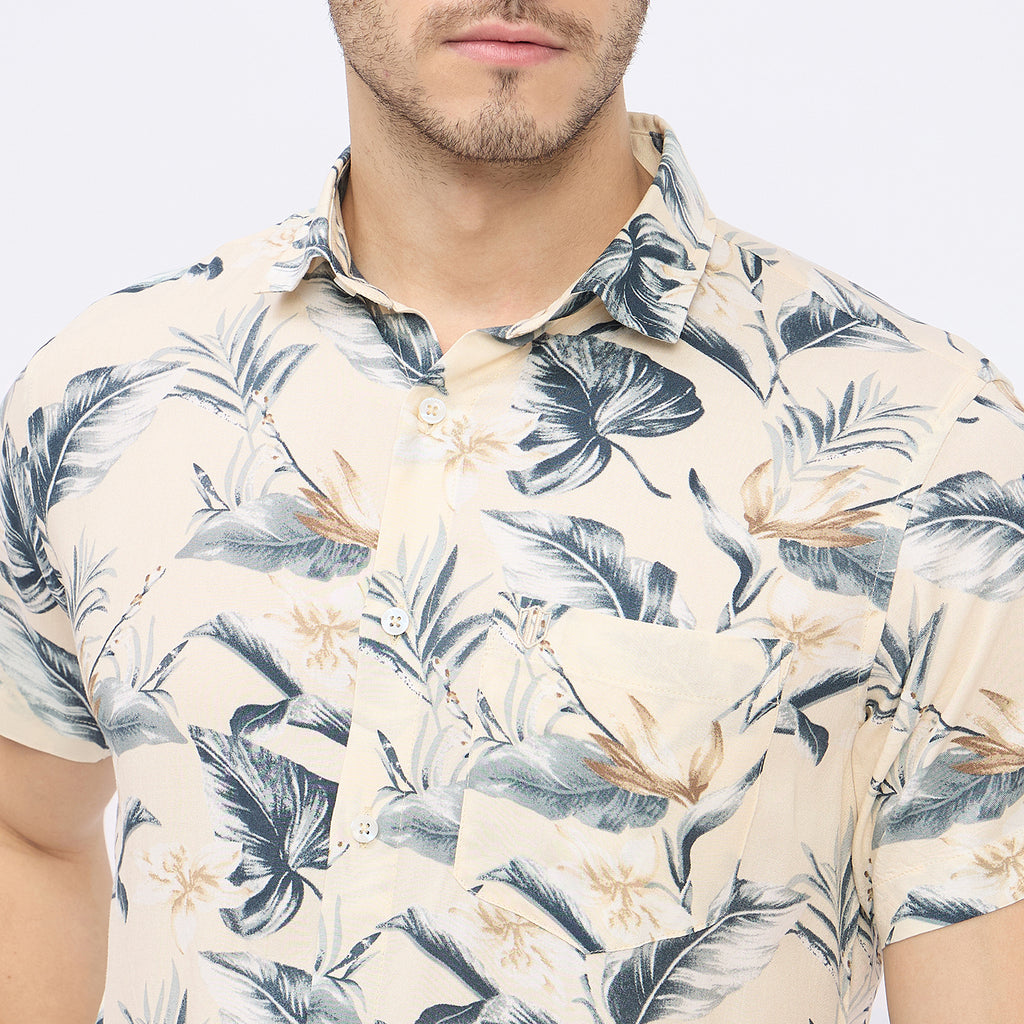 Duke Urban Men Half Sleeve Cotton Shirt (SDO2PRRC)