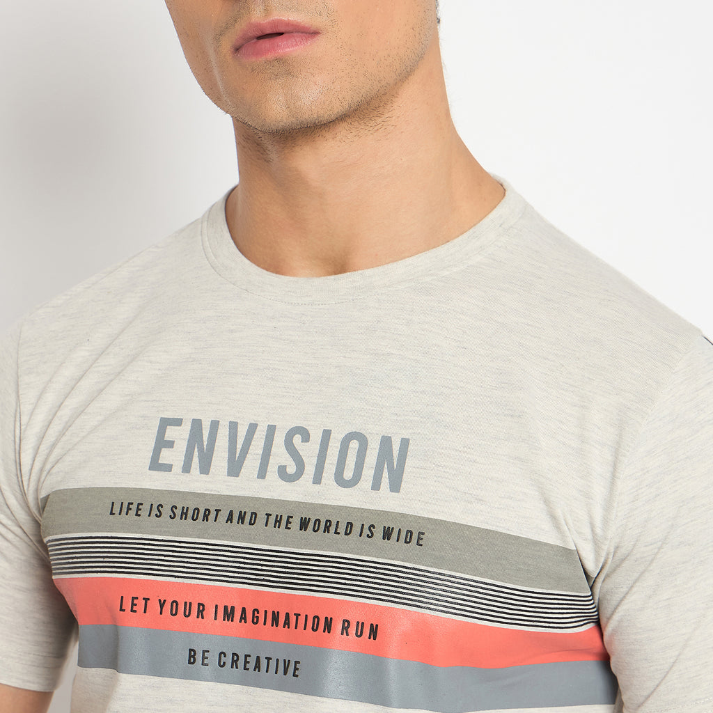 Duke Strardust Men Half Sleeve Cotton T-shirt (LF7104)