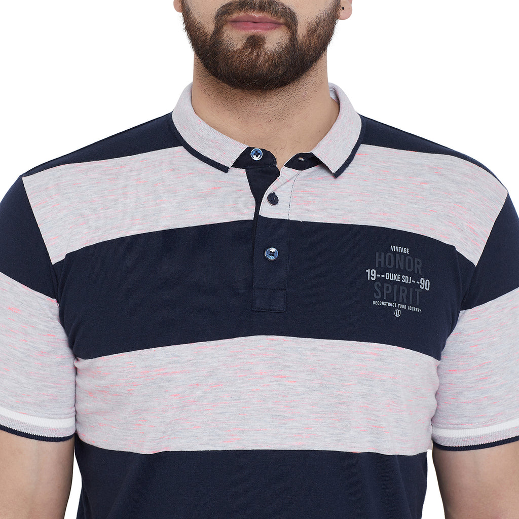 Duke Stardust Men Half Sleeve Cotton Tshirt (LF4681)